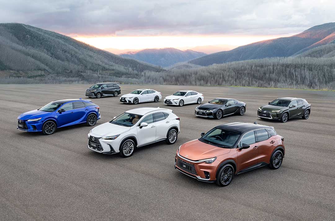 Lexus Hybrid range