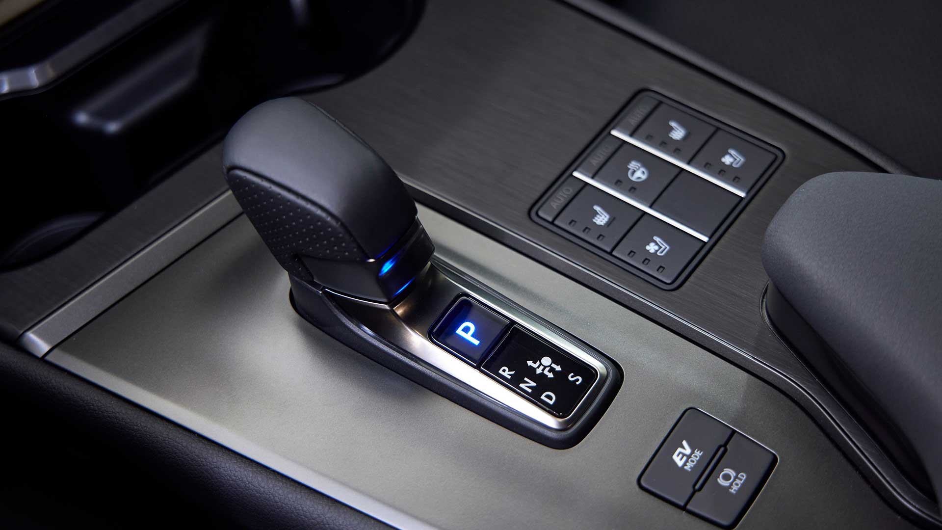 Shift-by-wire now standard on 2024 UX 300h. Overseas pre-production model shown. Australian grades, features & specifications may differ. See your Lexus dealer for details.