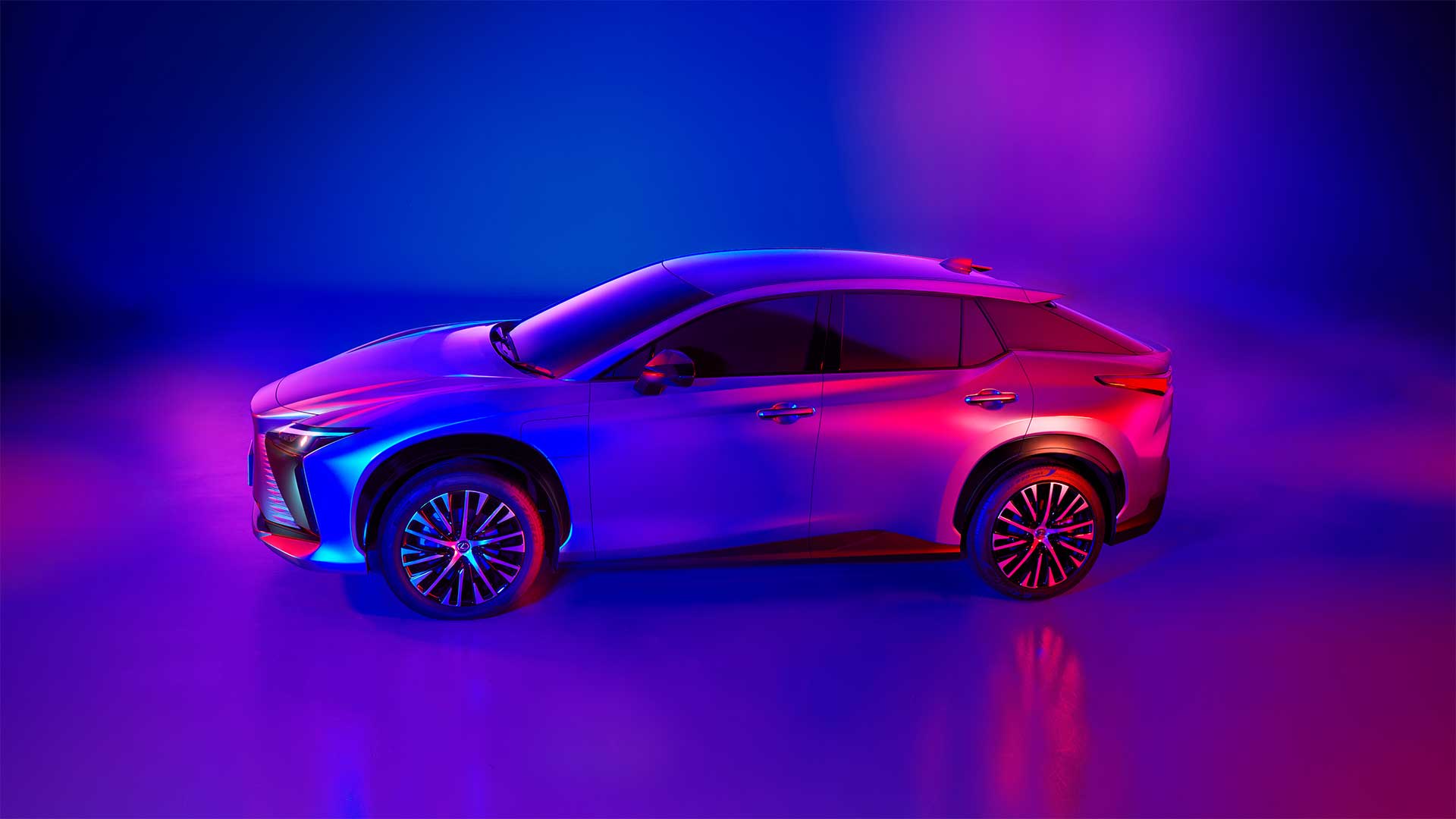 Lexus RZ pre-production model