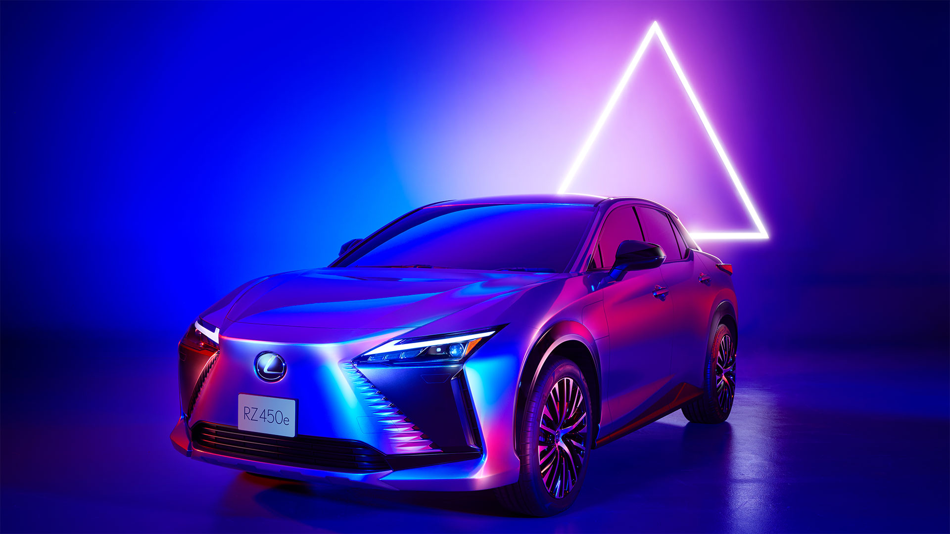 Lexus RZ pre-production model