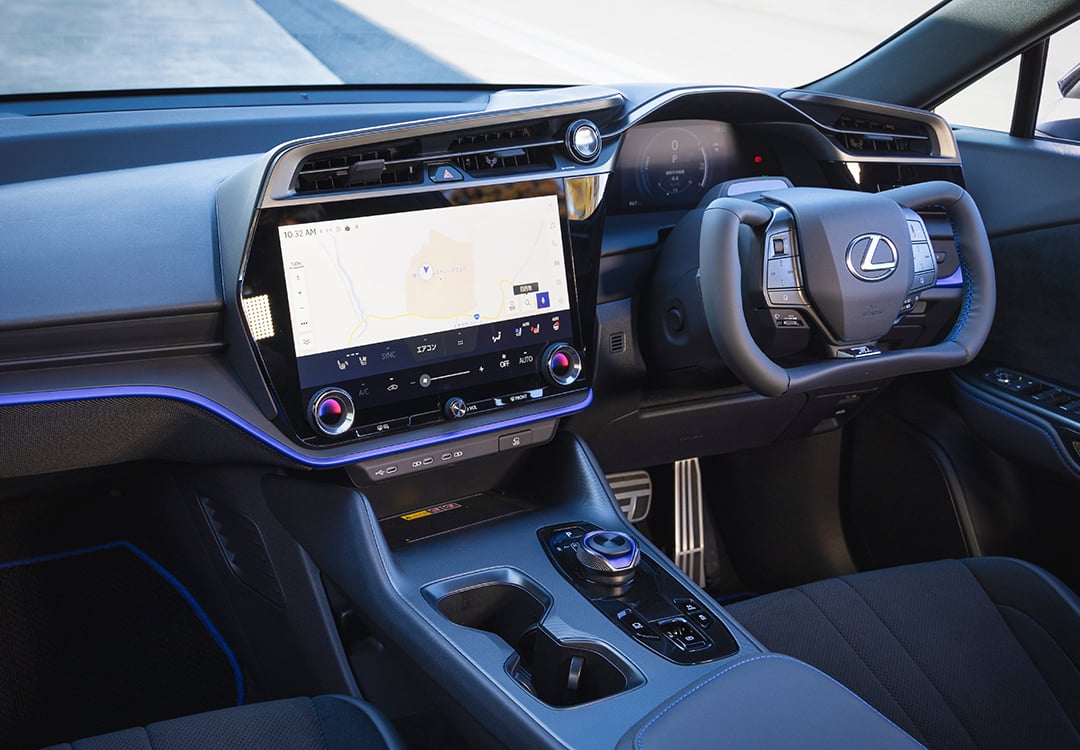 Lexus RZ interior